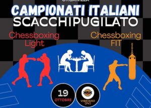 Tiraboschi e Muccini ai Campionati Italiani di chessboxing-light e Fit.